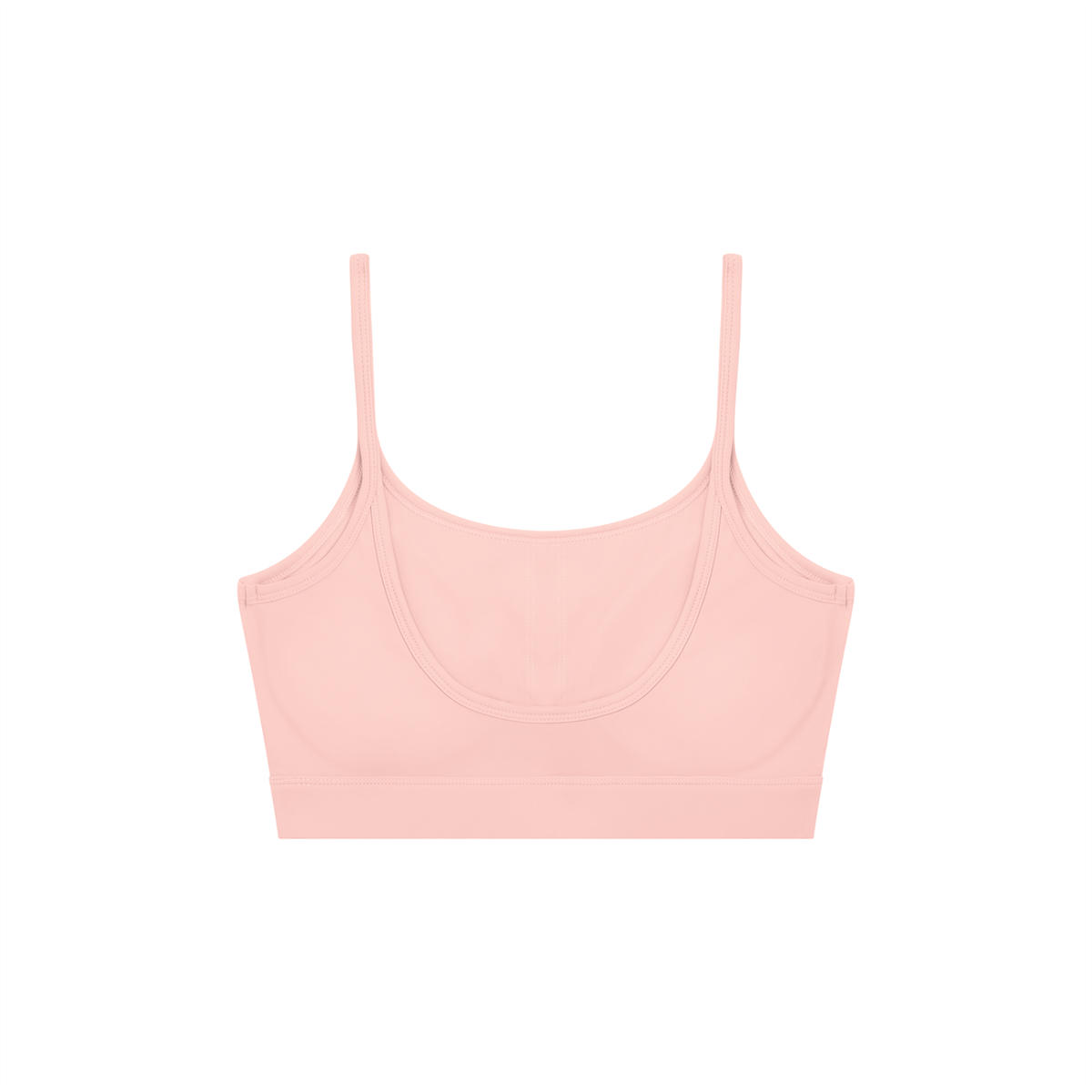 Women's Solid U-Neck Sports Bra