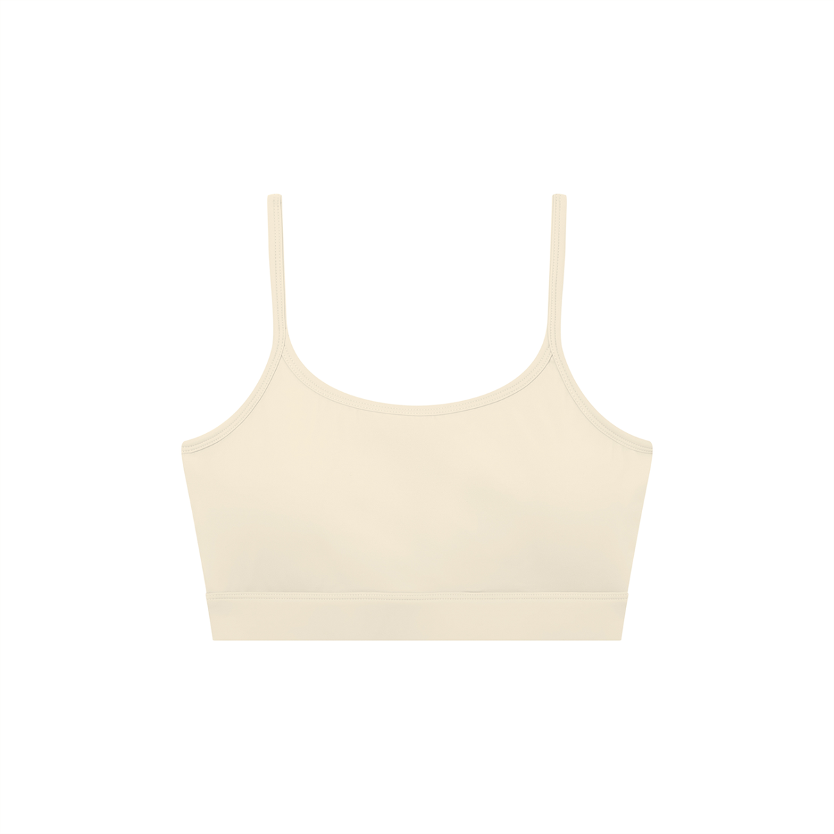 Women's Solid U-Neck Sports Bra