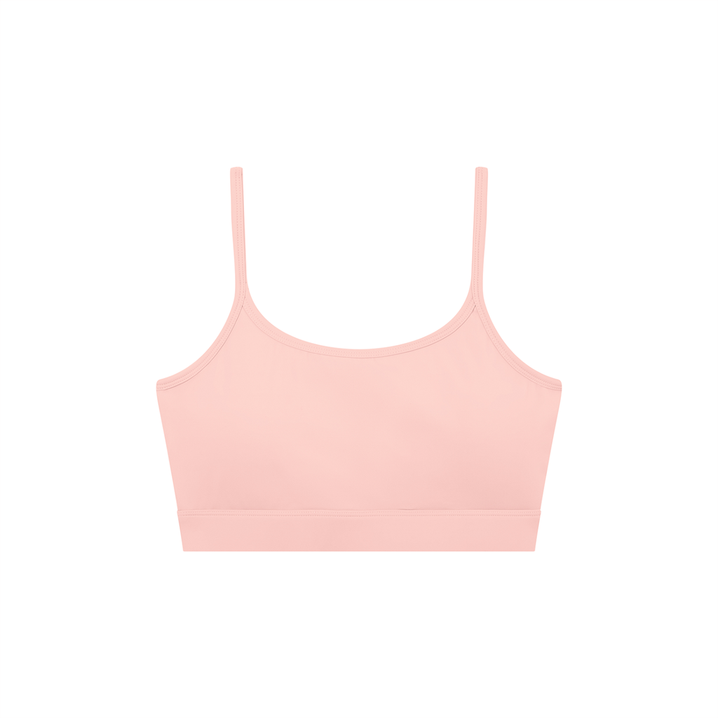 Women's Solid U-Neck Sports Bra