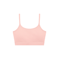 Women's Solid U-Neck Sports Bra