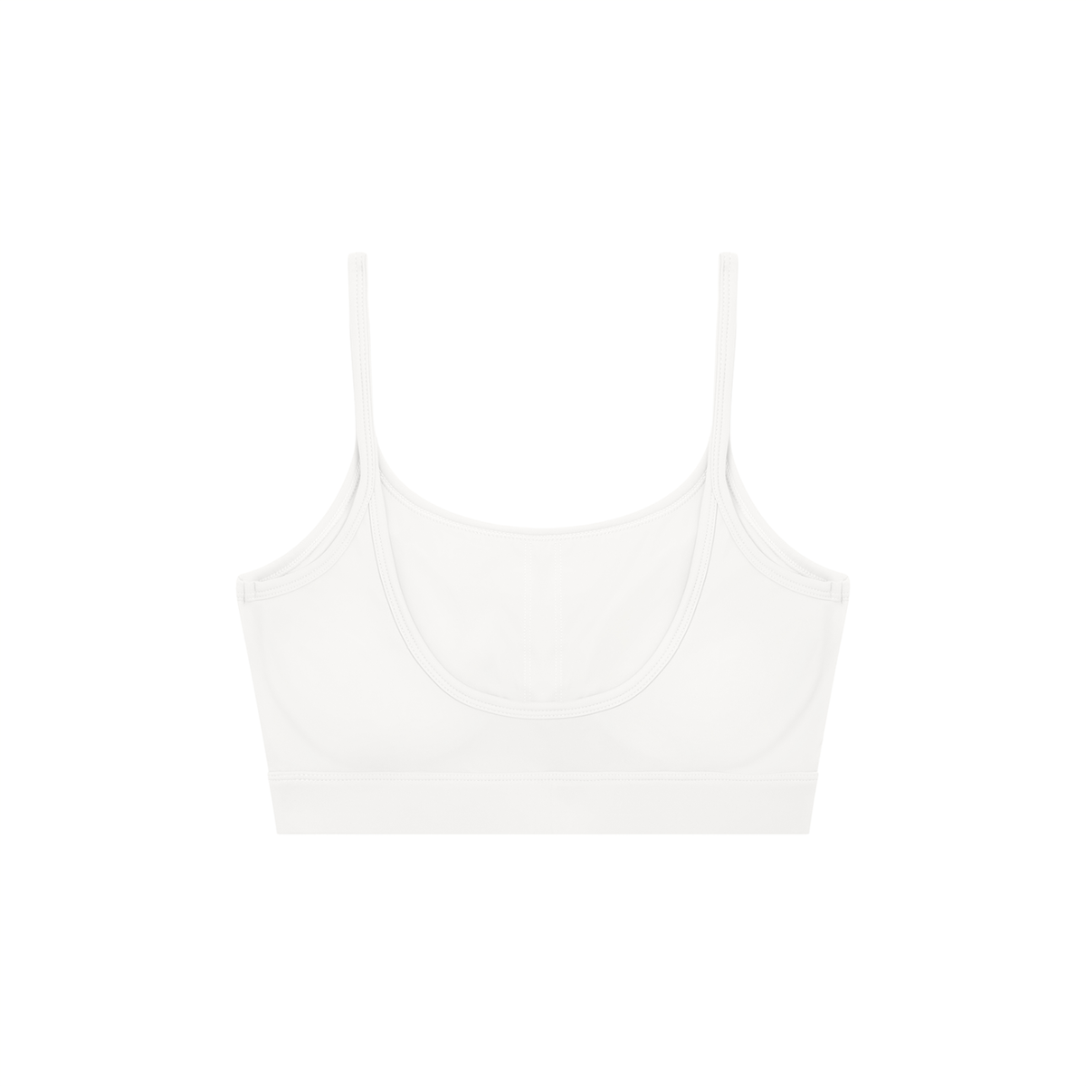 Women's Solid U-Neck Sports Bra